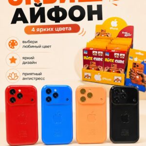 Сквиш телефон, смартфон игрушка антистресс мялка, 1 шт