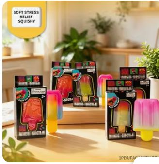 Сквиш мороженое, игрушка антистресс сквиш мялка для рук, 1 шт — изображение 6
